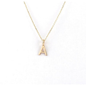 Personalised Letter Necklace-Deluxur