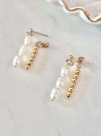 Ariella Pearl Beads Earrings - Deluxur
