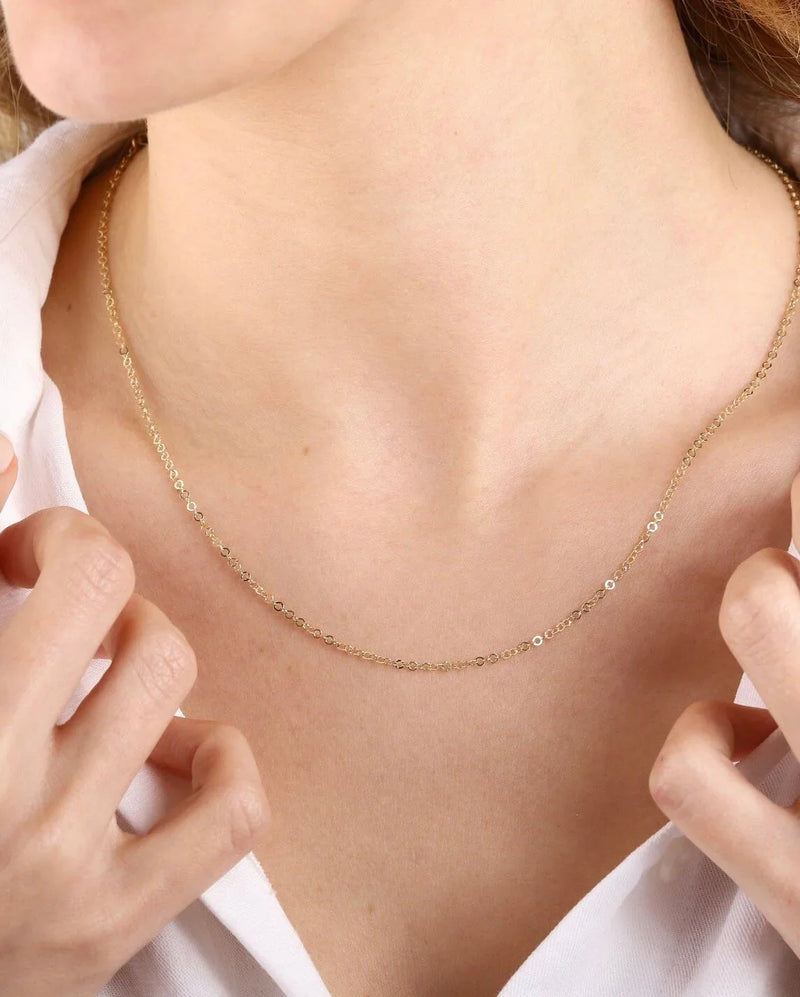 Cable Chain Necklace - Deluxur