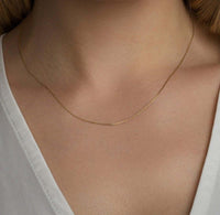 Cable Chain Necklace - Deluxur