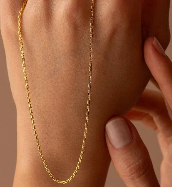 Cable Chain Necklace - Deluxur