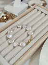 Coin Pearls Bracelet - Deluxur