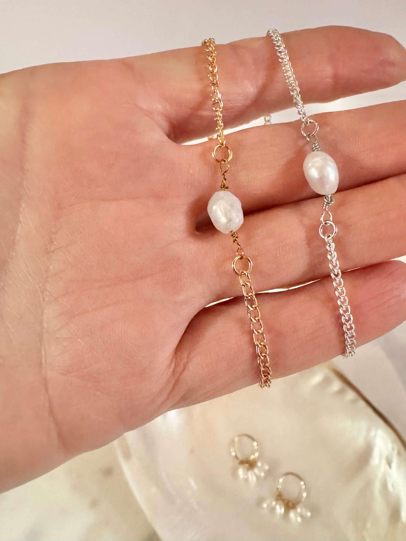 Freshwater Pearl Bracelet - Deluxur