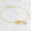 Personalised Birthstone Bracelet-Deluxur