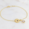 Personalised Birthstone Bracelet-Deluxur