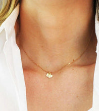 2 Hearts Personalised Necklace-Deluxur
