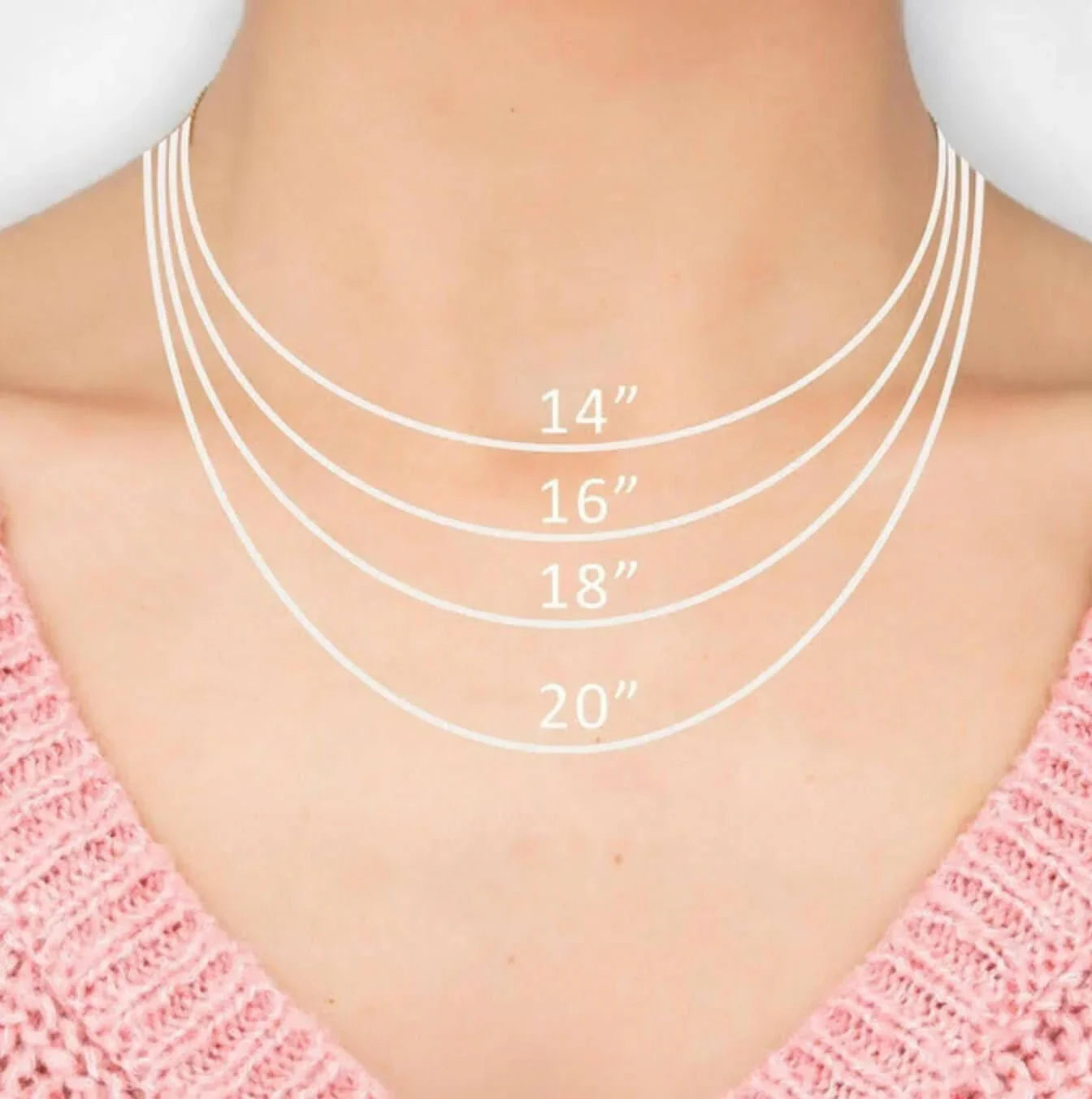 2 Midi Discs Necklace-Deluxur