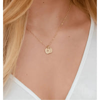 2 Midi Discs Necklace-Deluxur