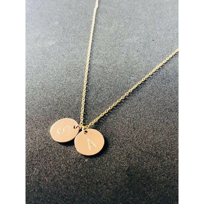 2 Midi Discs Necklace-Deluxur