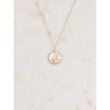 Amore Initial and Date Necklace-Deluxur