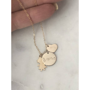 Personalised Family Necklace-Deluxur