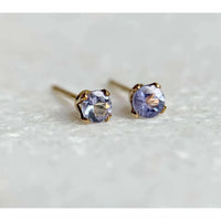 Birthstone Stud Earrings - Deluxur