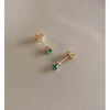 Birthstone Stud Earrings - Deluxur