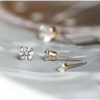 Birthstone Stud Earrings - Deluxur