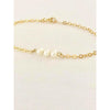 Bridesmaid Pearl Necklace and Bracelet Set - Deluxur