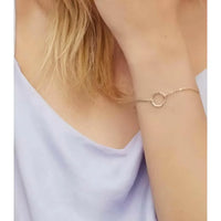 Circle Charm Bracelet - Deluxur