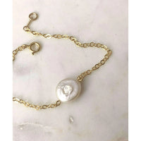 Dainty Pearl Bracelet-Deluxur