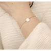 Emma Initials Disc Bracelet-Deluxur
