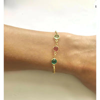 Family Birthstone Bracelet-Deluxur