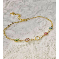 Family Birthstone Bracelet-Deluxur