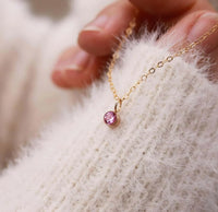 Family Birthstone Necklace-Deluxur