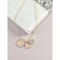 Family Heart Personalised Necklace-Deluxur