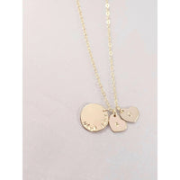 Family Heart Personalised Necklace-Deluxur