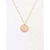 Goldie Gold Initial Necklace-Deluxur