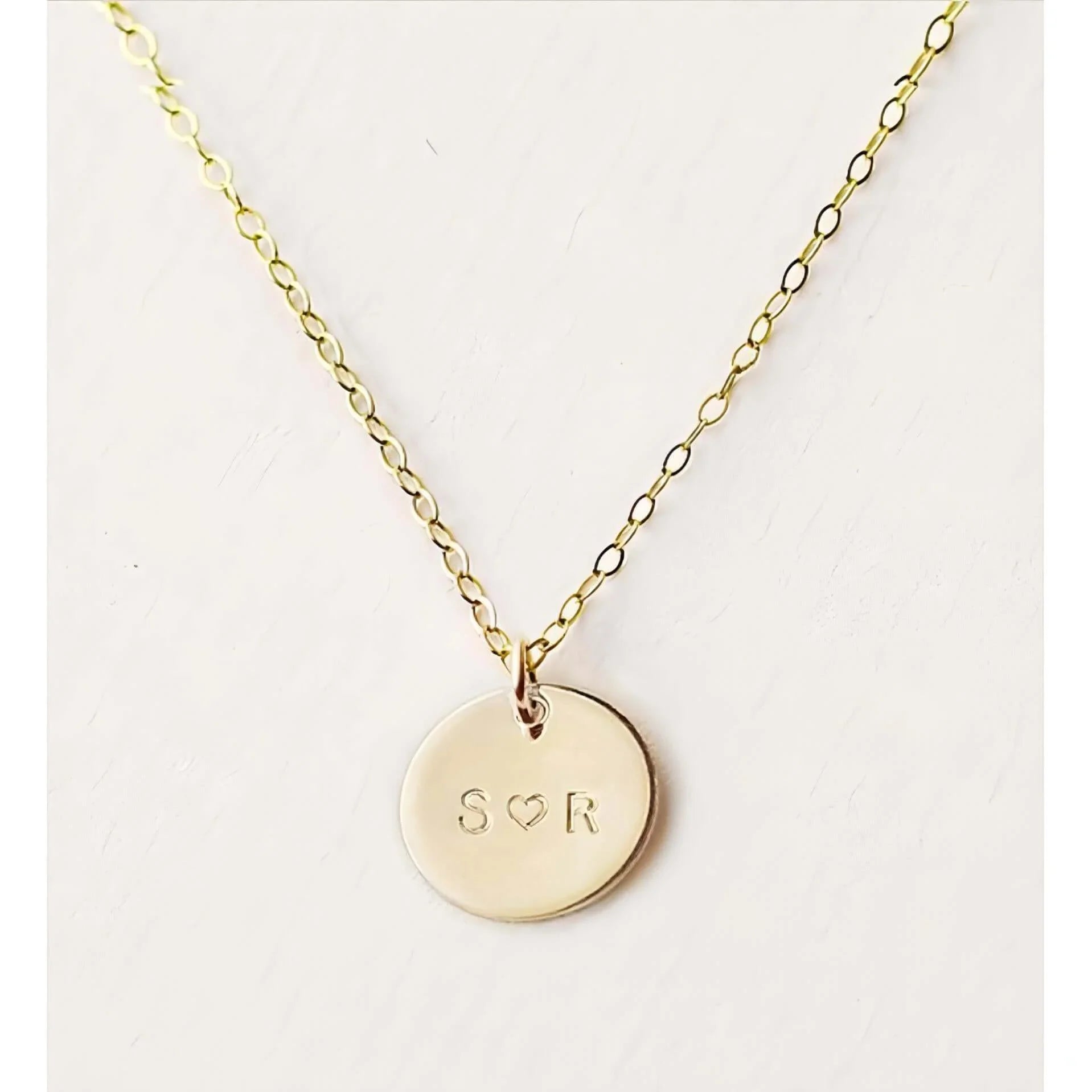 Goldie Gold Initial Necklace-Deluxur