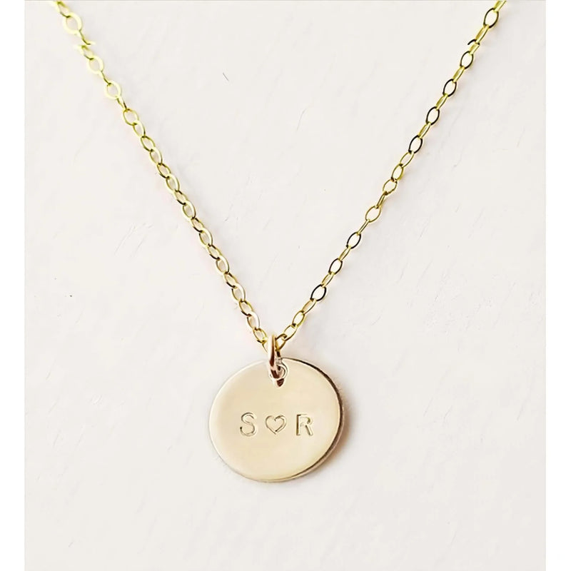 Goldie Gold Initial Necklace-Deluxur