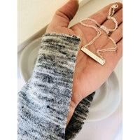 Horizontal Bar Necklace-Deluxur