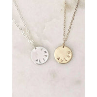 Kylie Curved Name Necklace-Deluxur