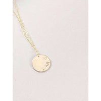 Kylie Curved Name Necklace-Deluxur