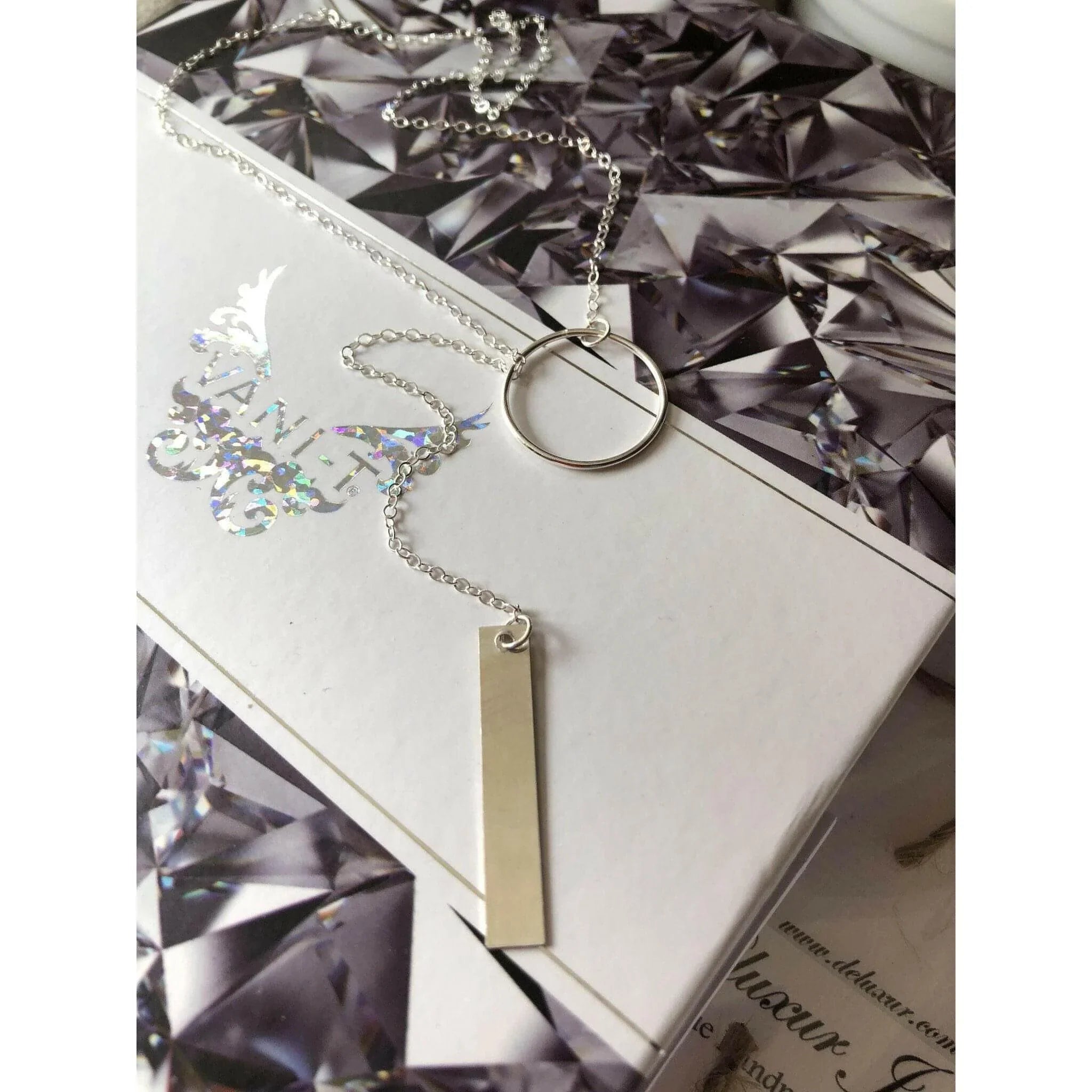 Lariat Long Necklace - Deluxur