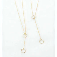 Lariat Long Necklace - Deluxur