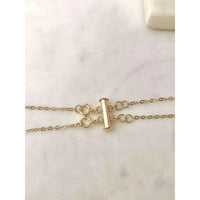 Layered Necklace Spacer Clasp-Deluxur