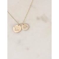Mama Baby Bear Necklace-Deluxur