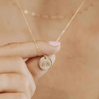 Mama Rainbow Necklace-Deluxur