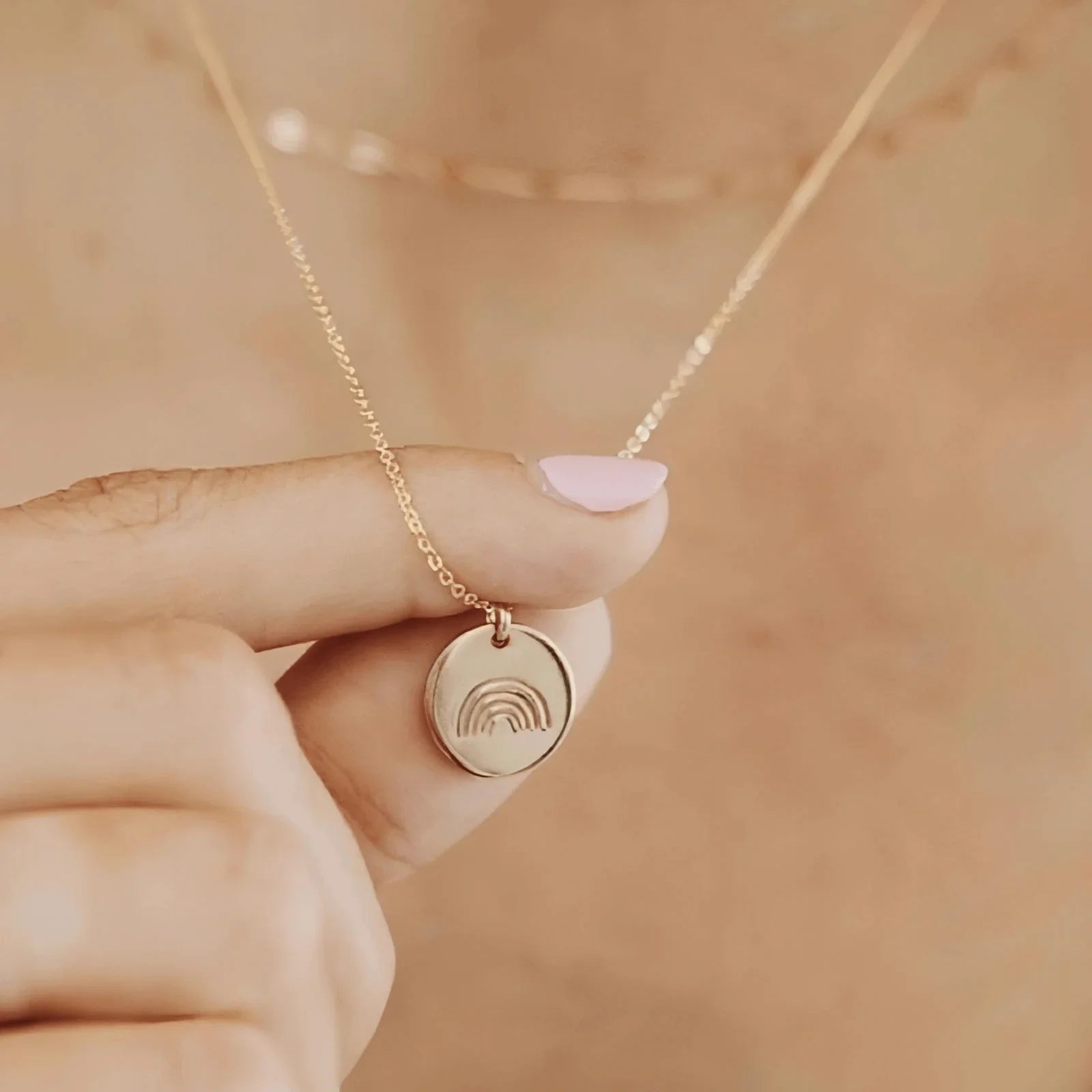 Mama Rainbow Necklace-Deluxur