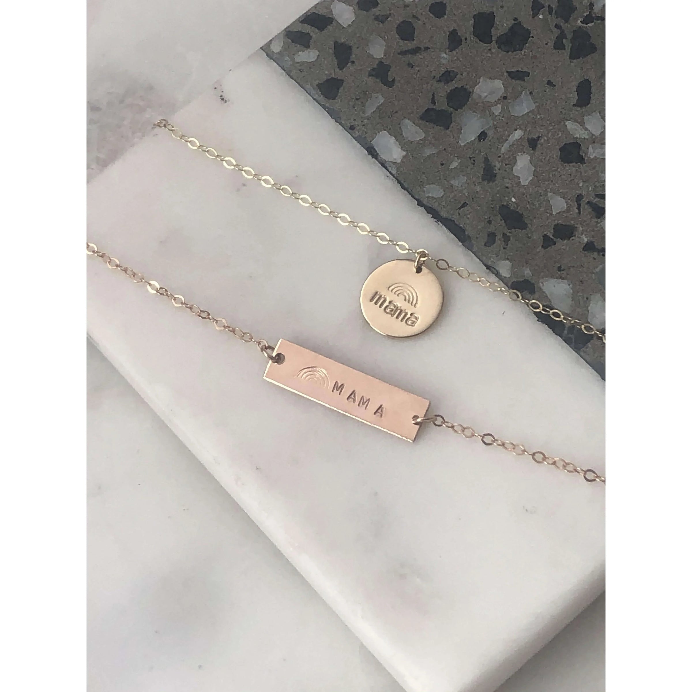 Mama Rainbow Necklace-Deluxur