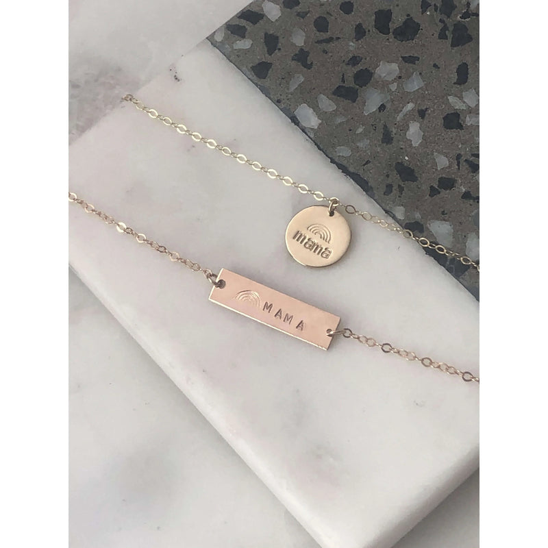 Mama Rainbow Necklace-Deluxur