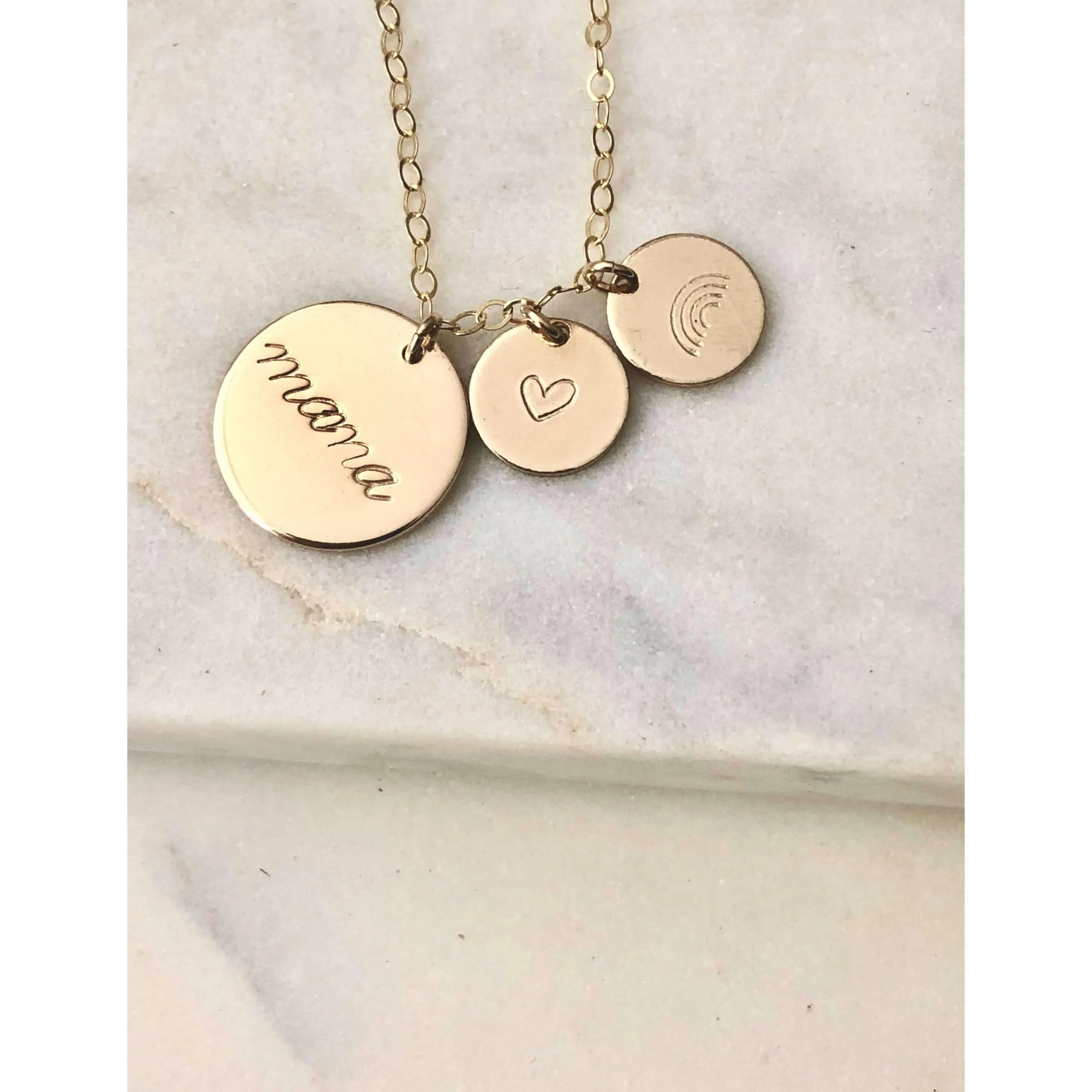 Mama Rainbow Necklace-Deluxur