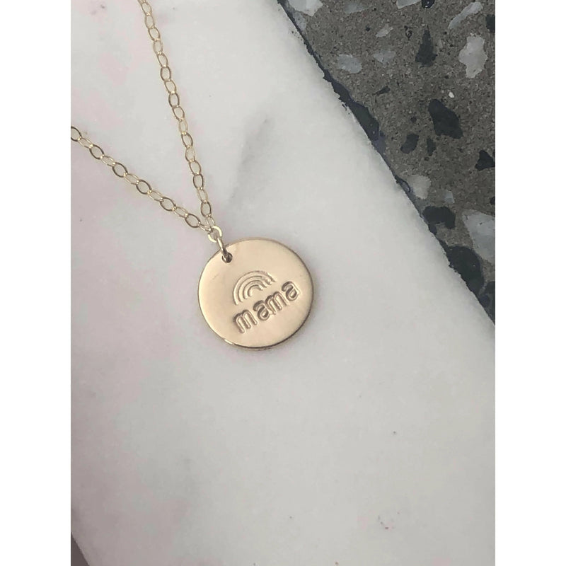 Mama Rainbow Necklace-Deluxur