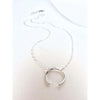 Moon Crescent Necklace - Deluxur