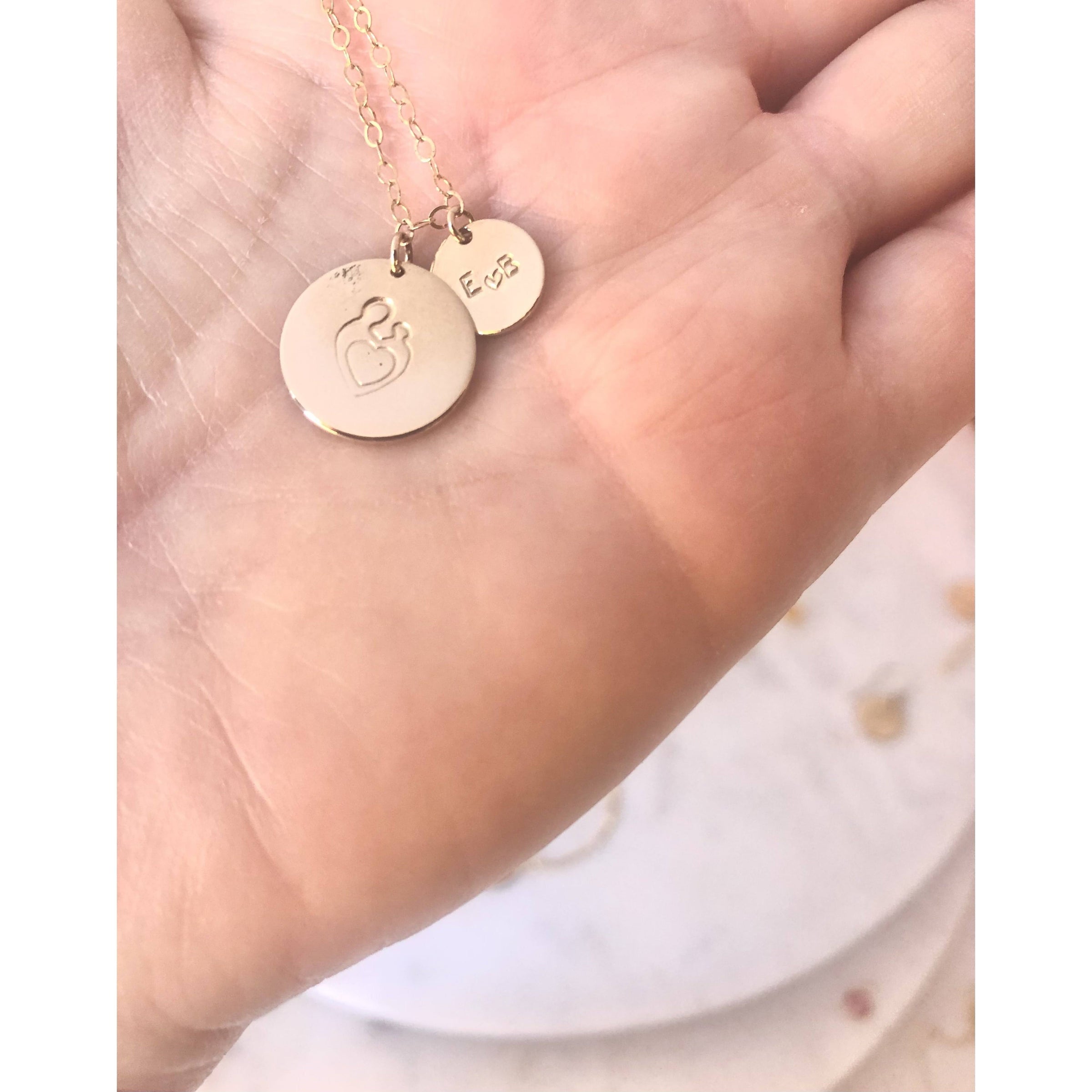 Mum-To-Be Baby Blue Pendant | Carisma Collections Iklin | Wolt
