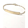 Personalised Bar Bracelet-Deluxur