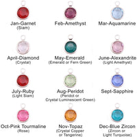 Personalised Birthstone Bracelet-Deluxur