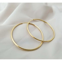 Personalised Birthstone Hoops Earrings-Deluxur