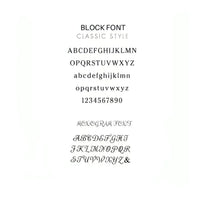 Personalised Birthstone Initial Necklace-Deluxur