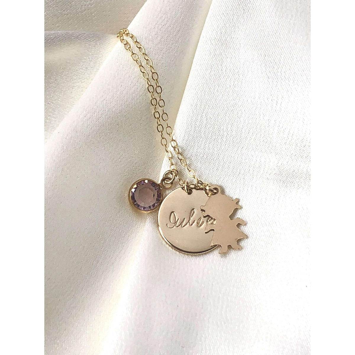 Personalised Family Necklace-Deluxur